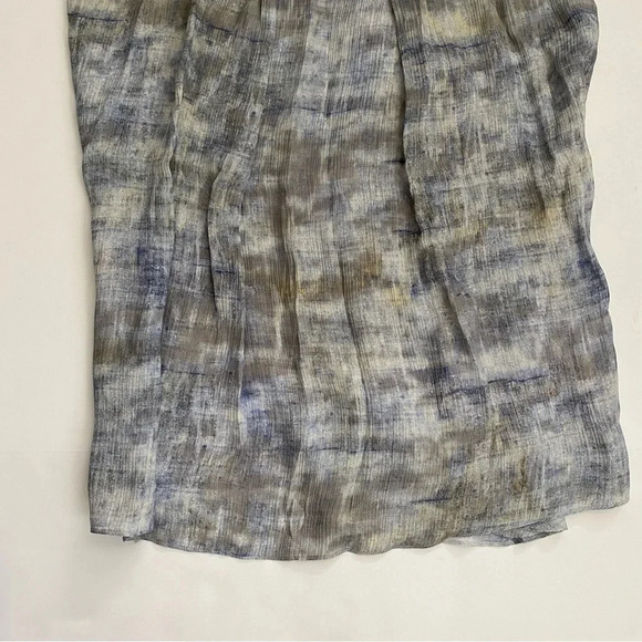 Derek Lam 10 Crosby abstract silk racerback camisole Tank Blouse size 6 - Picture 8 of 12